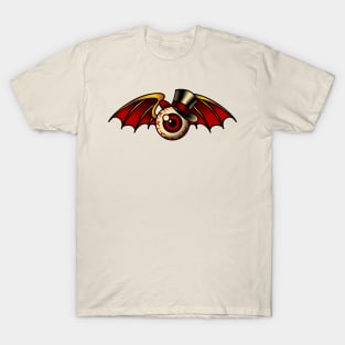 american traditional classy flying eyeball T-Shirt